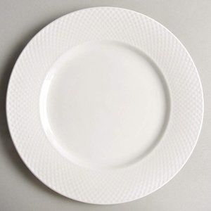 Food Network Basket Weave Pattern Salad Plate 8 Inch Stoneware Replacement Piece